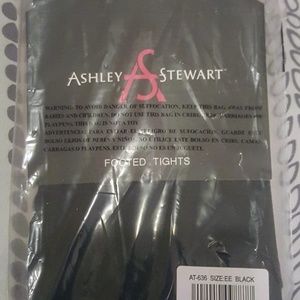 Ashley Stewart Footed Tights - Size EE Hosiery